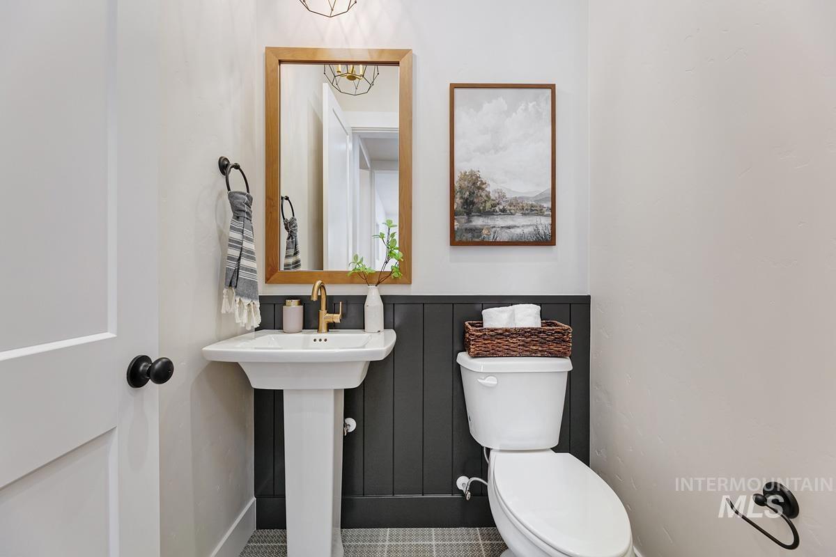 Bathroom with toilet