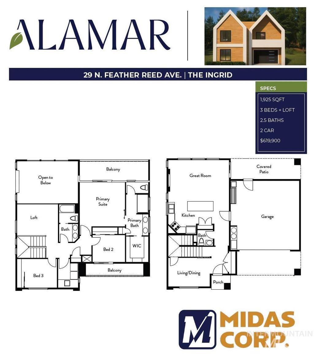 Photo of 29 N Feather Reed Ave, Meridian, ID 83642 (MLS # 98981004)