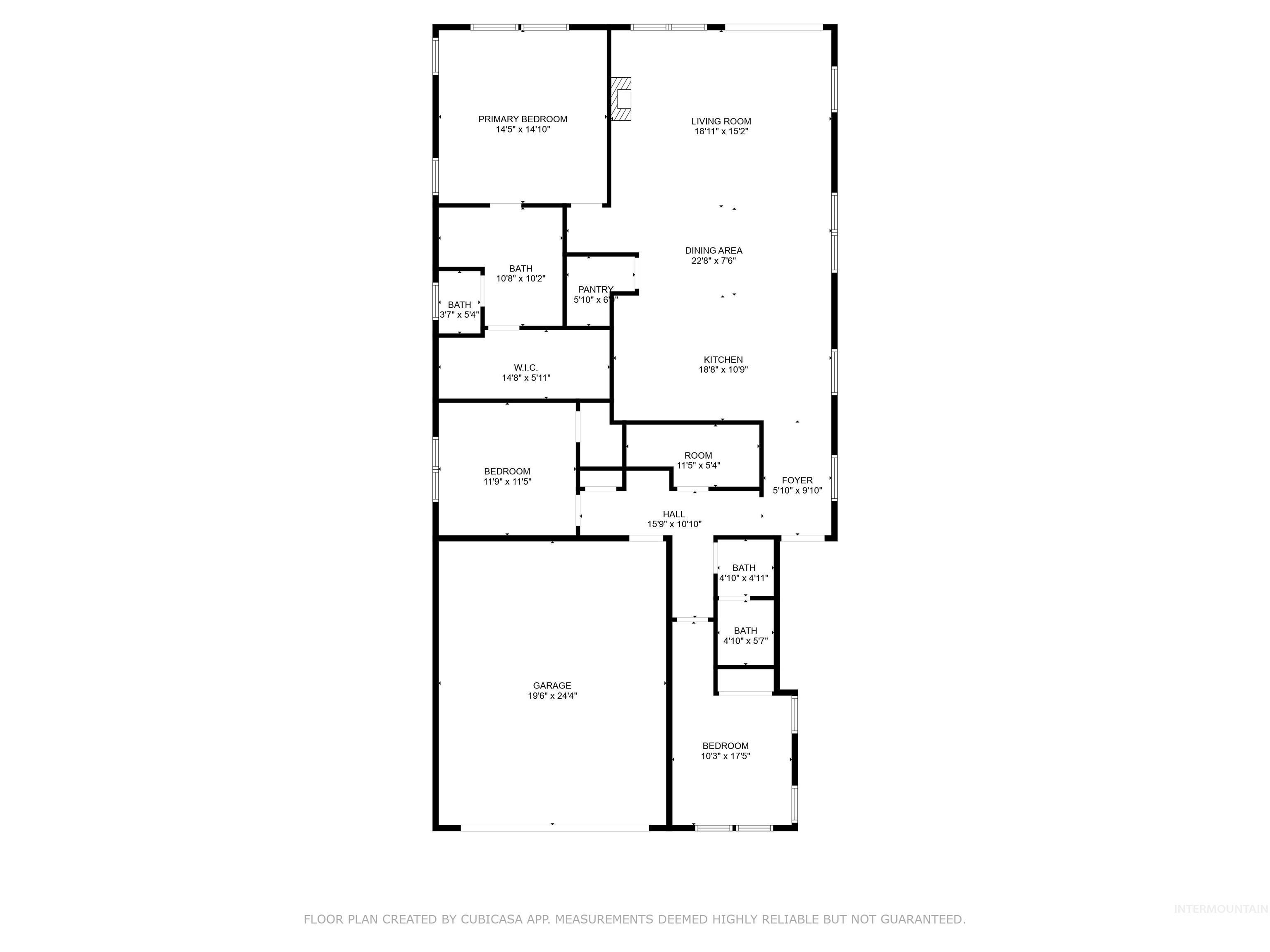 View of property floor plan