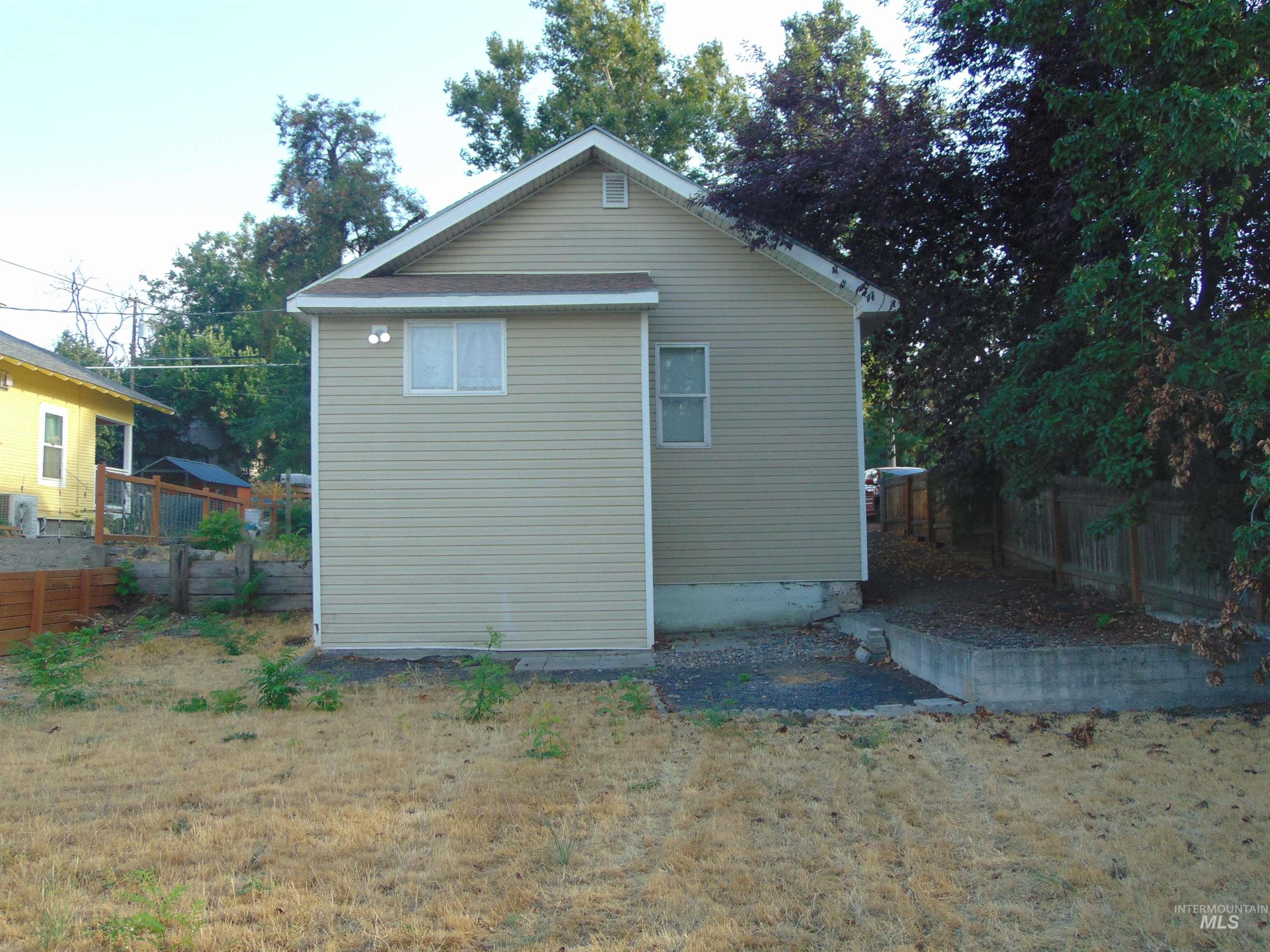 Rear view of property