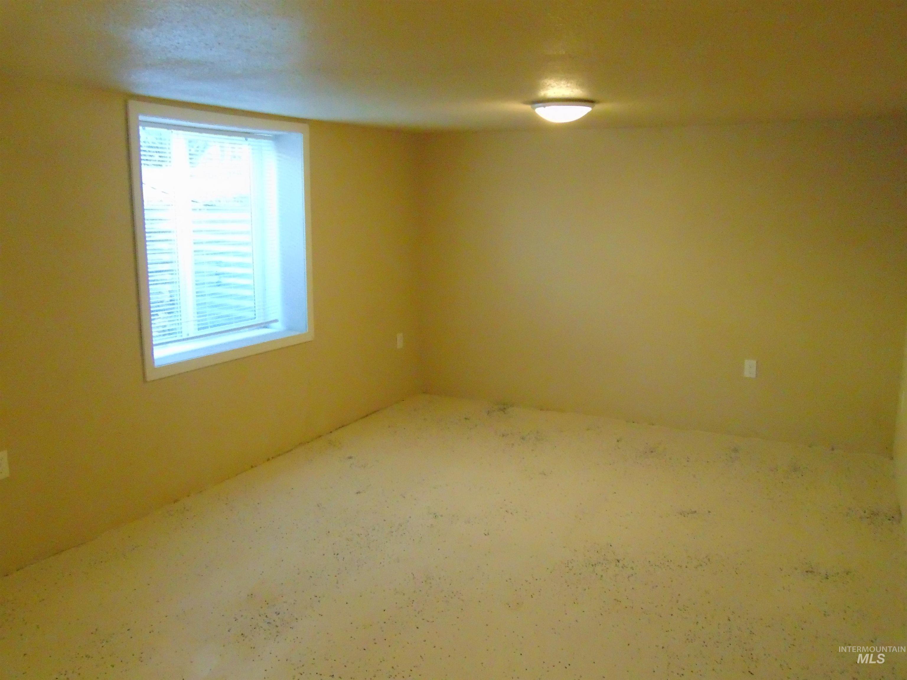 View of below grade area