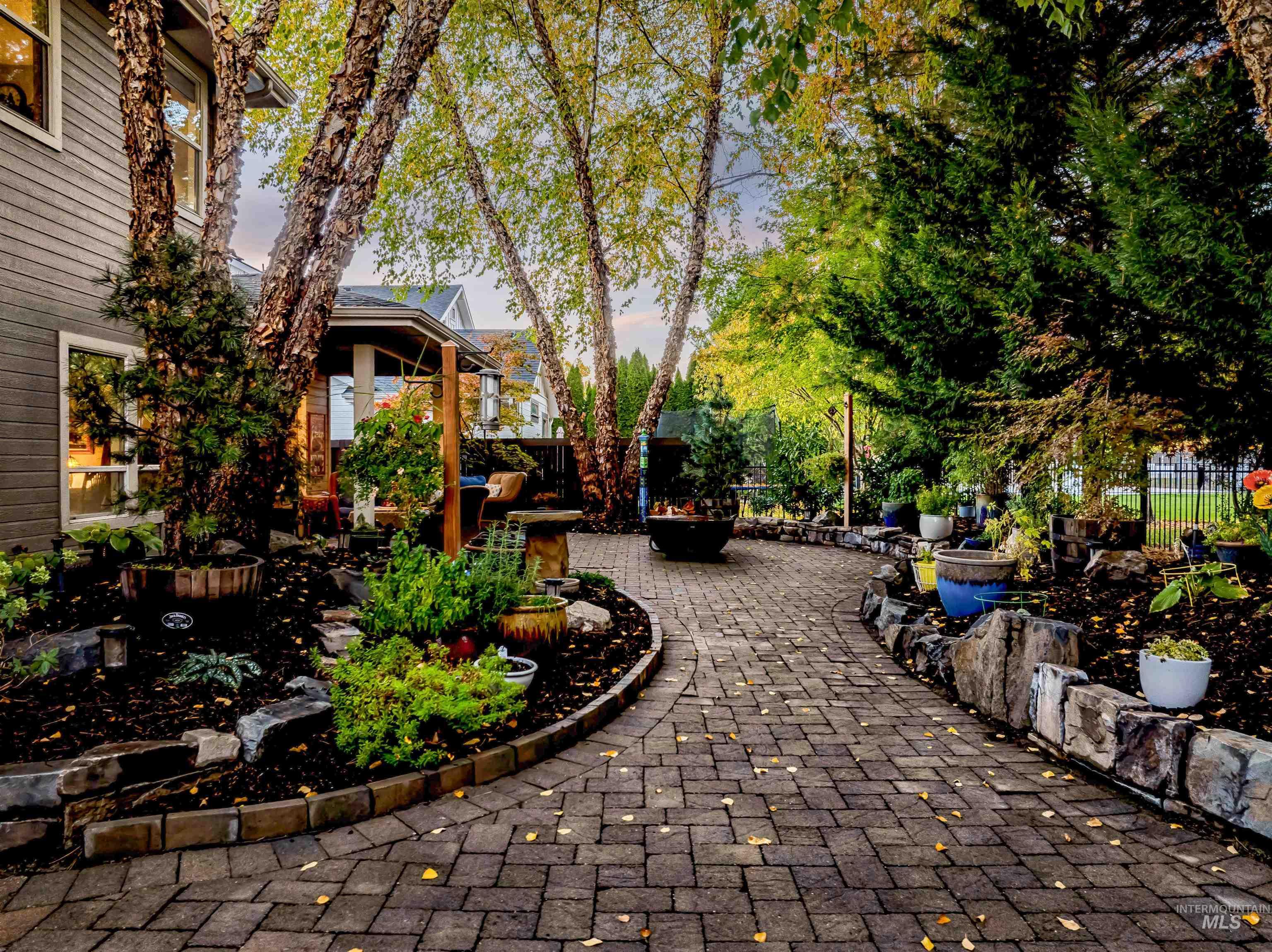View of community with a patio area