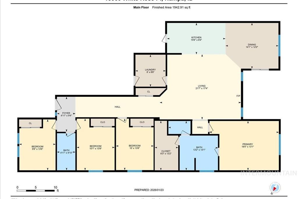 Photo of 18566 White Rose Pl, Nampa, ID 83687 (MLS # 98977695)