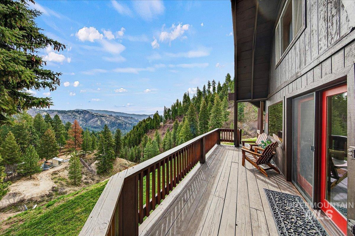 View of deck