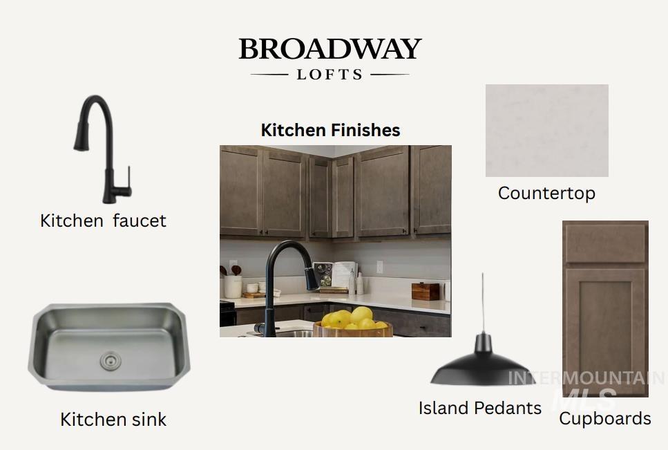 View of marketing collateral with multiple images