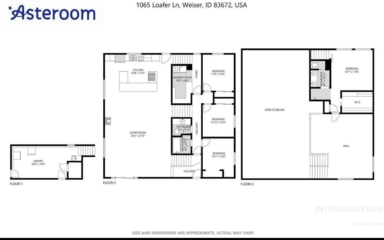 View of home floor plan