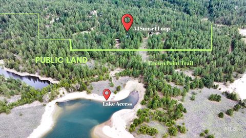 Photo of 57 Sunset Loop, Cascade, ID 83611 (MLS # 98944935)