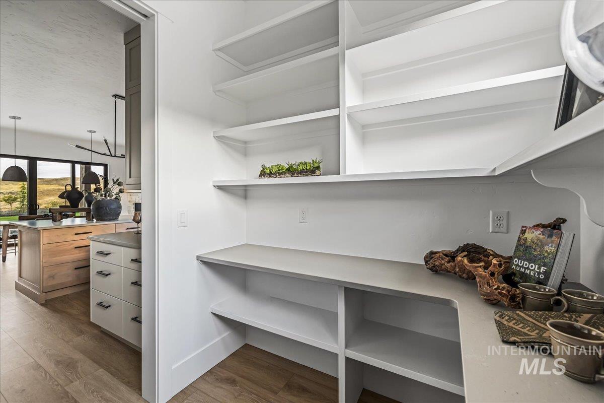 View of storage area