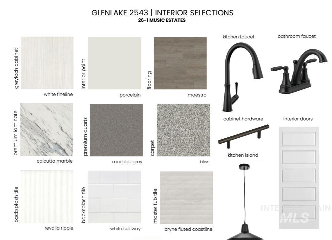 View of a document with a collage of images