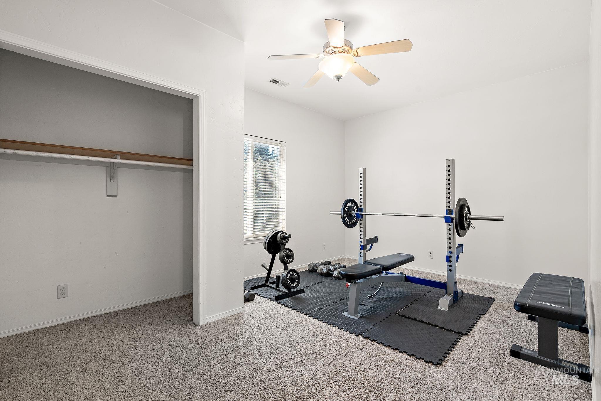 Upstairs bedroom #1.