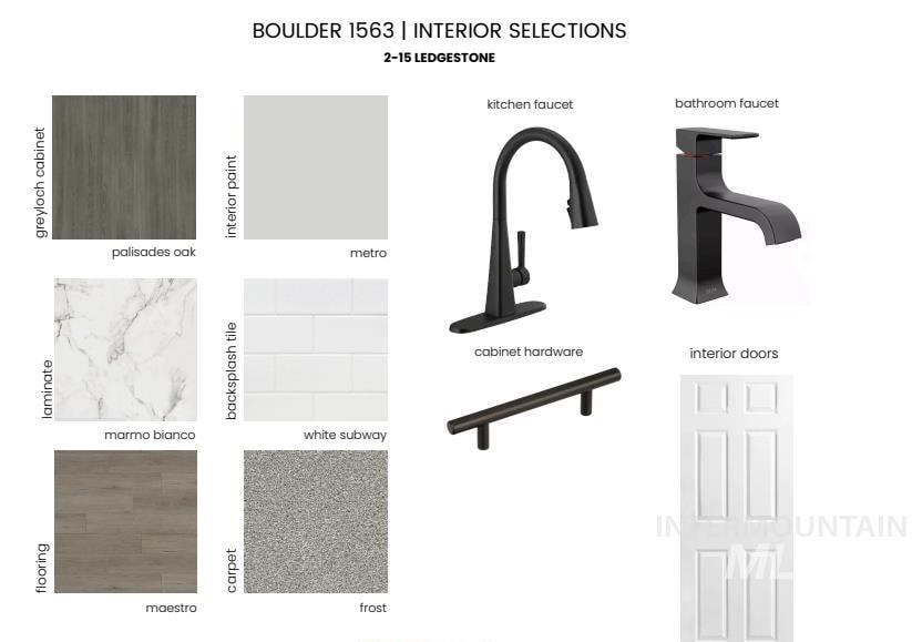 View of a document with a collage of images