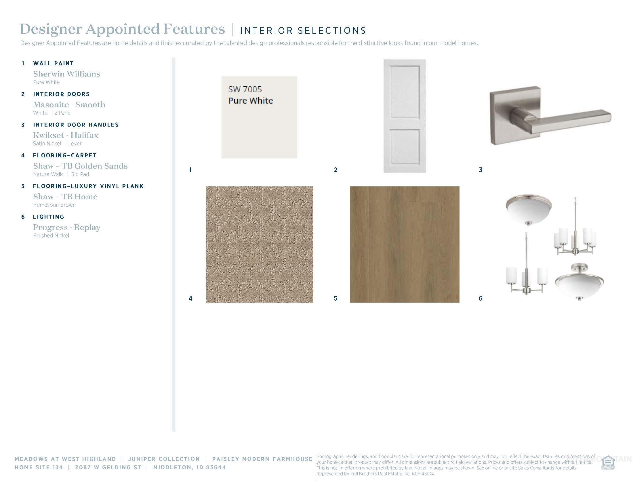 View of a document with a collage of images