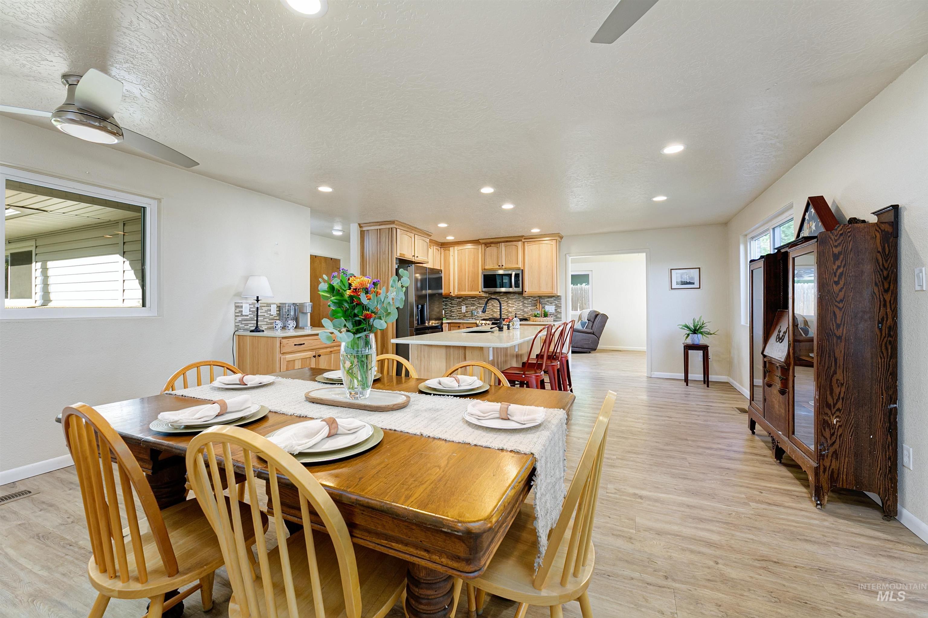 Dining area, spacious and ready for entertaining.