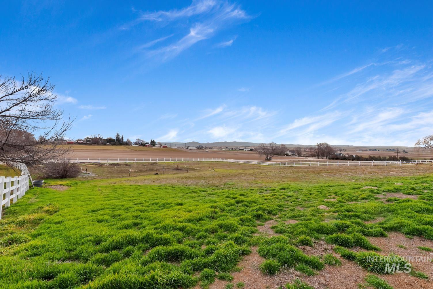 View of yard with a view of rural / pastoral area