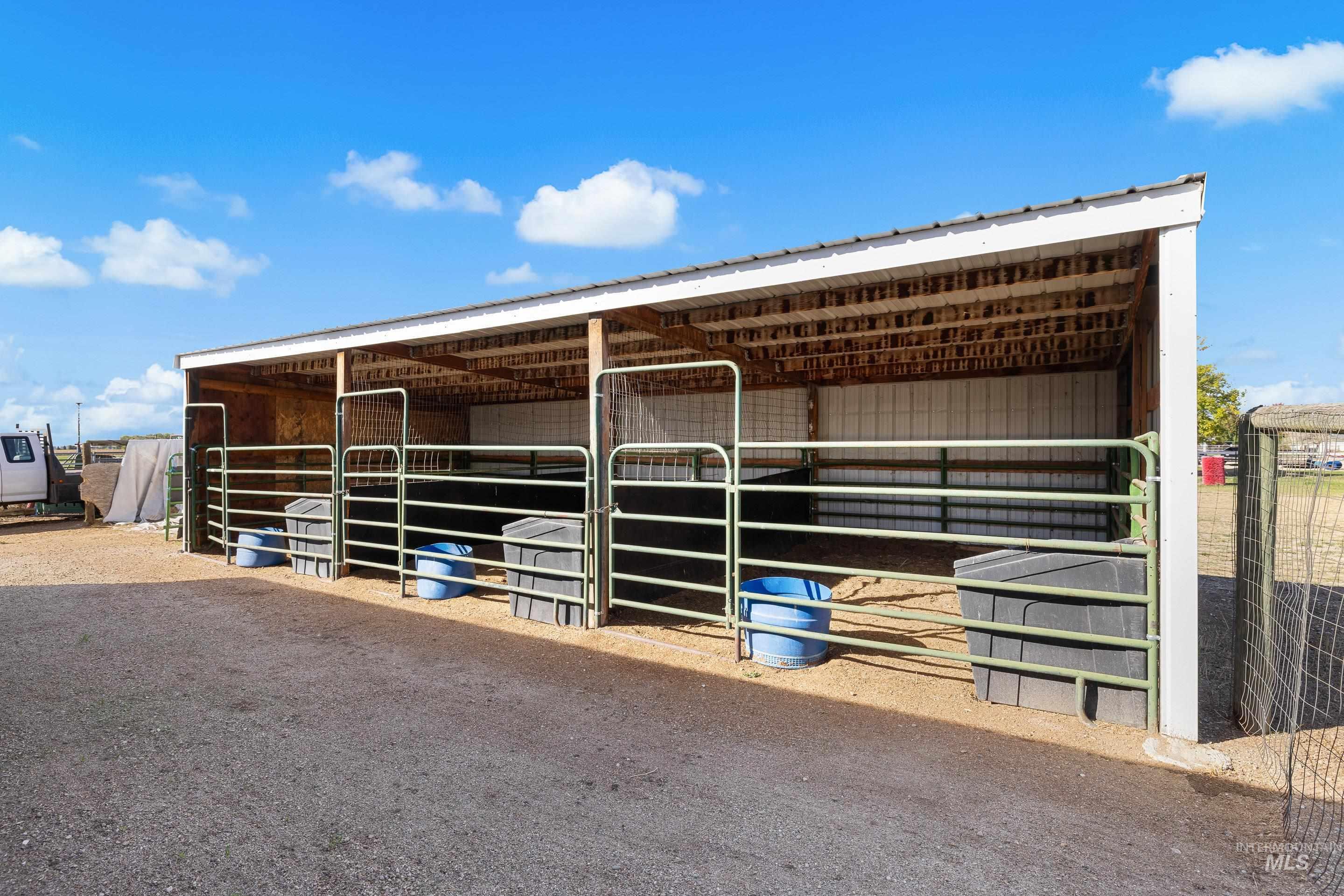 View of stable