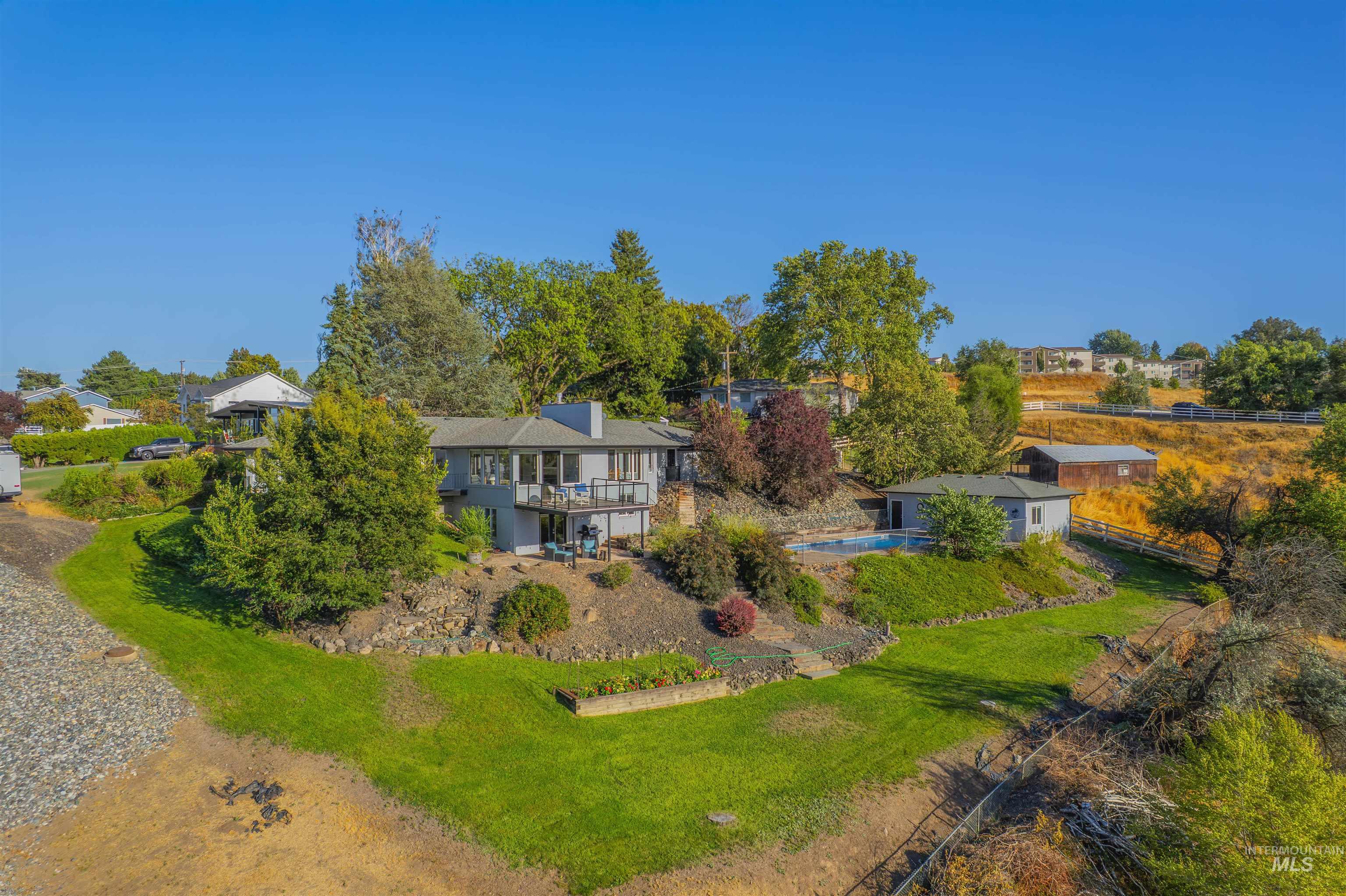 View of subject property