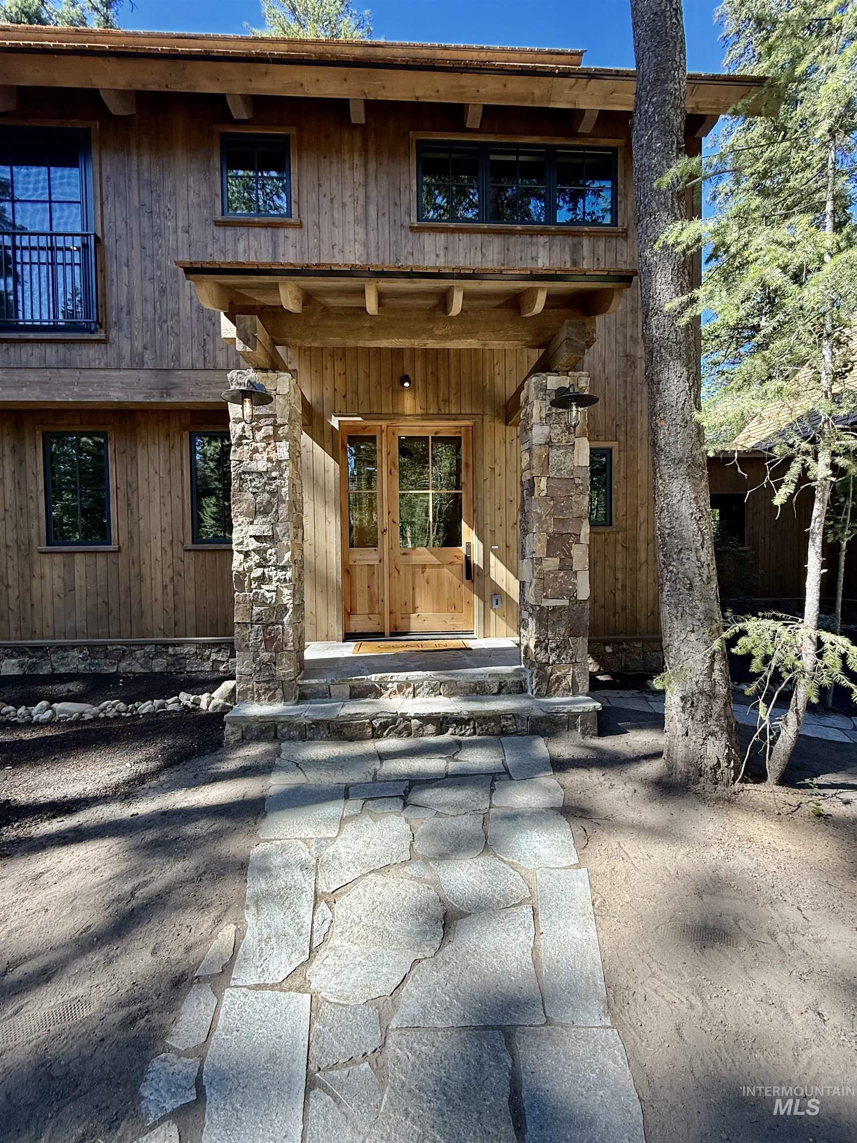 Entrance to property