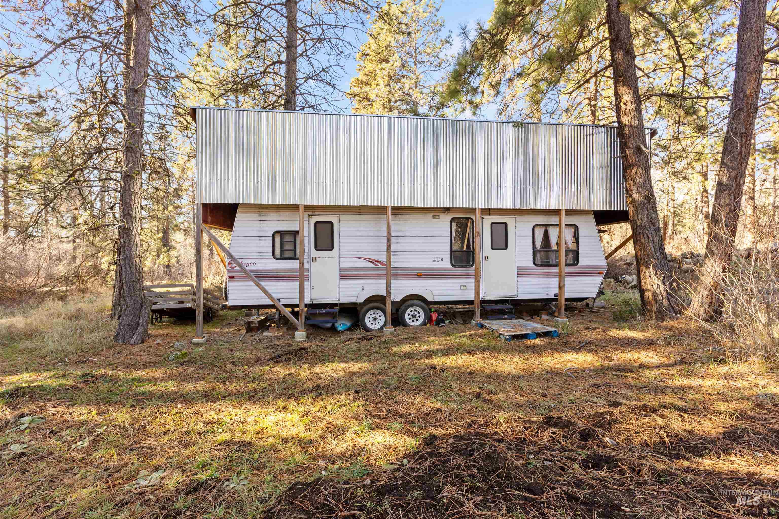View of outdoor structure