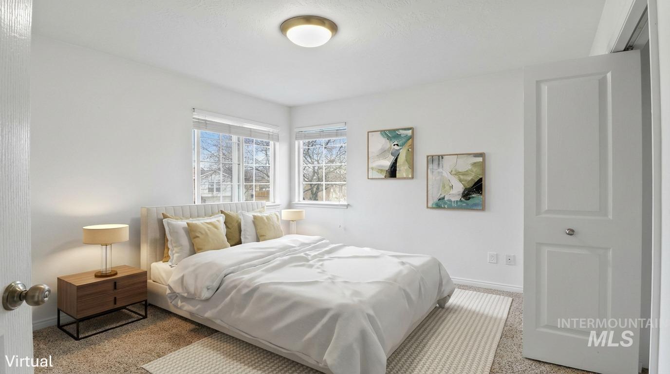 Bedroom featuring baseboards