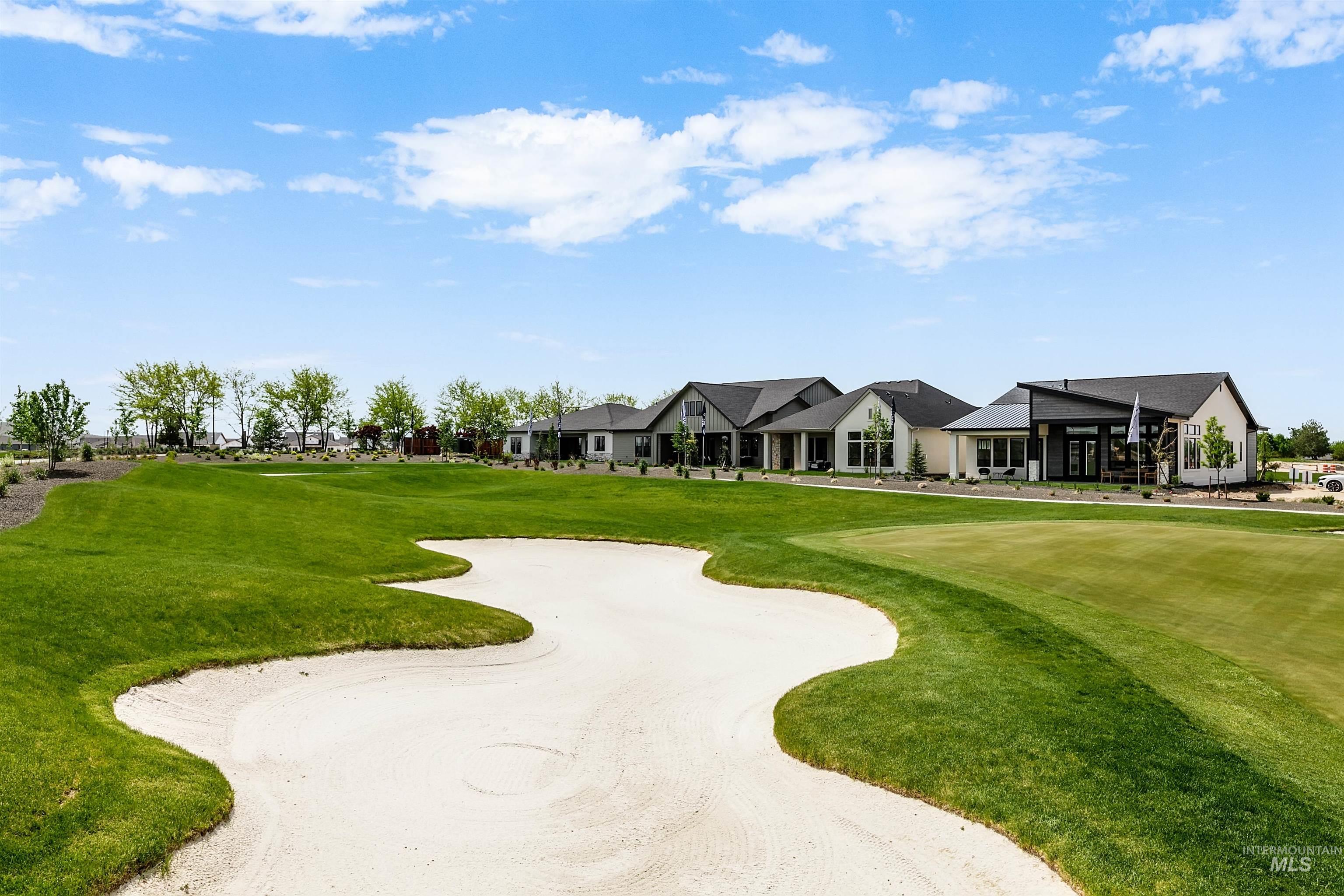 Surrounding community with view of golf course