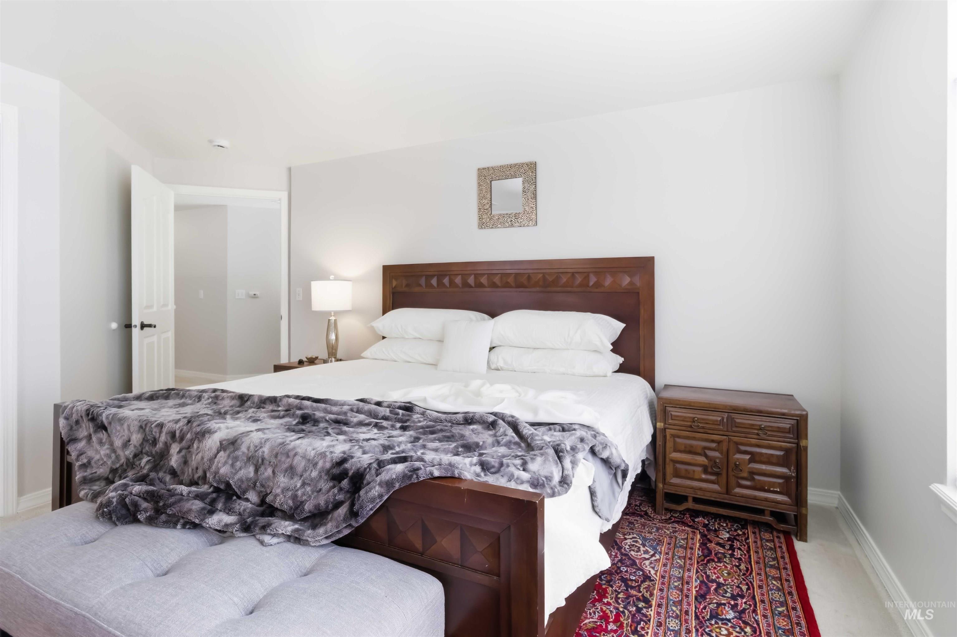 Bedroom featuring baseboards