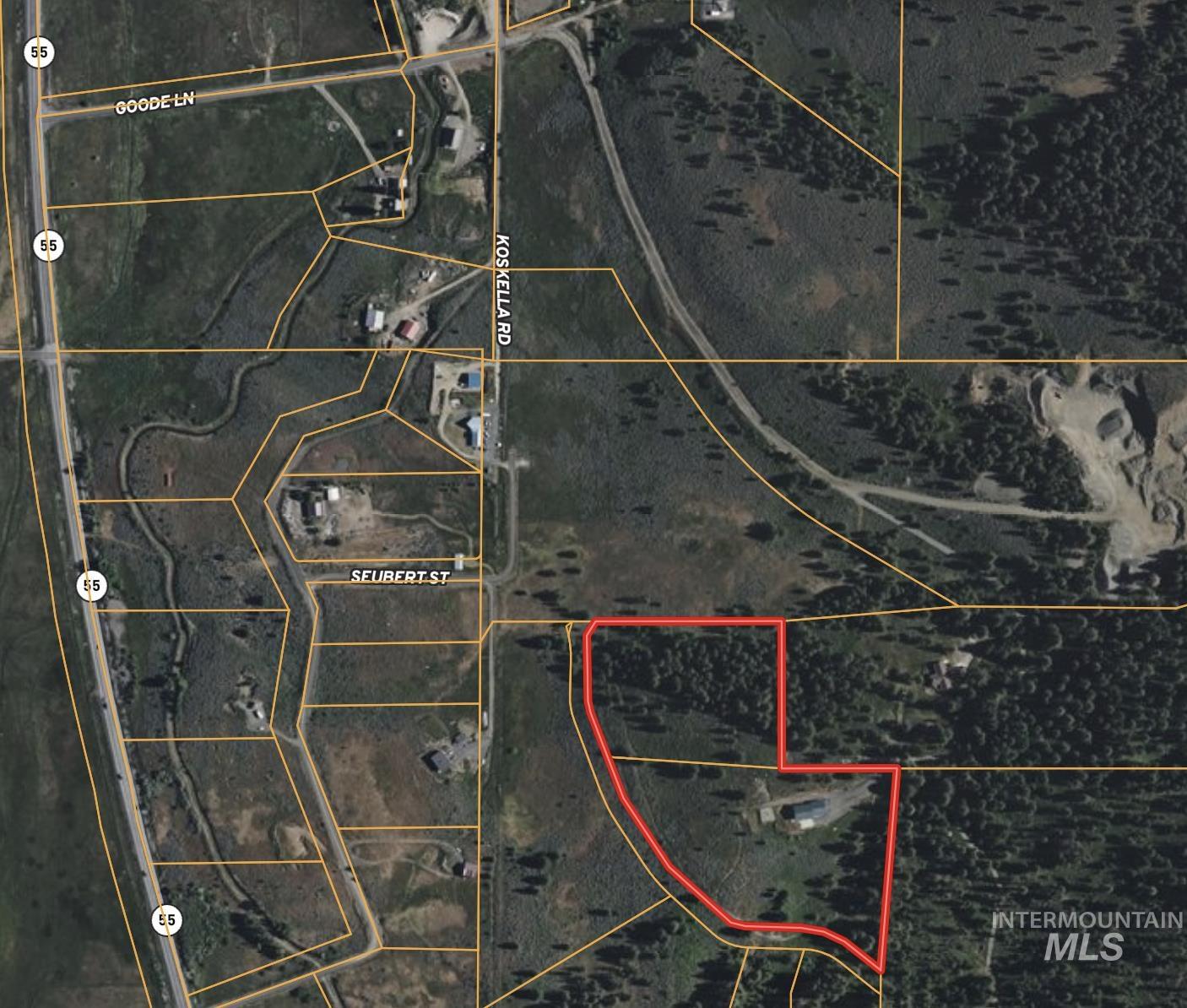 Property Parcel Map. Illustrating the property's boundaries and surrounding parcels