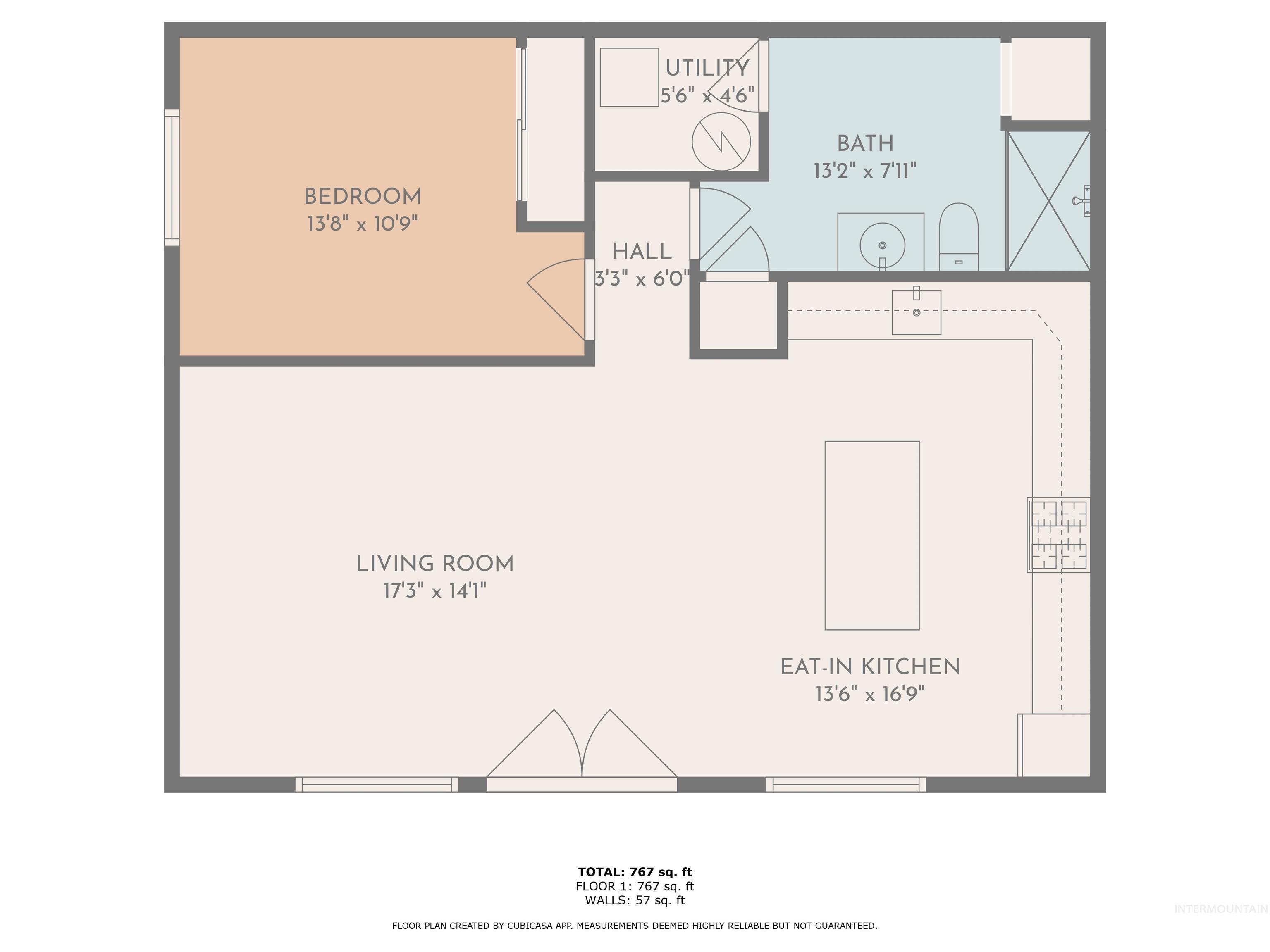 View of home floor plan