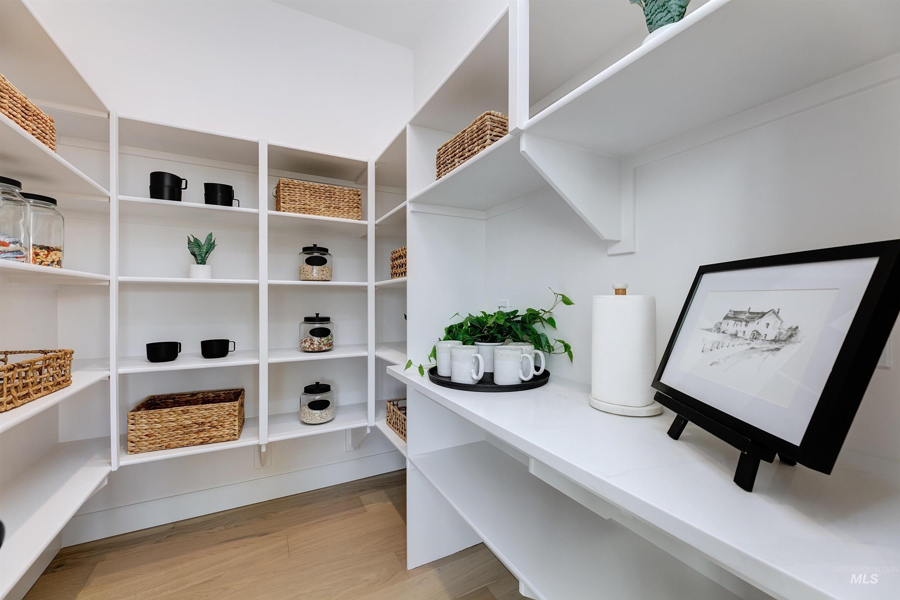 View of storage area