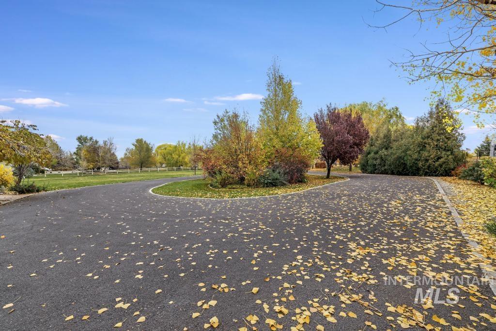 View of asphalt road