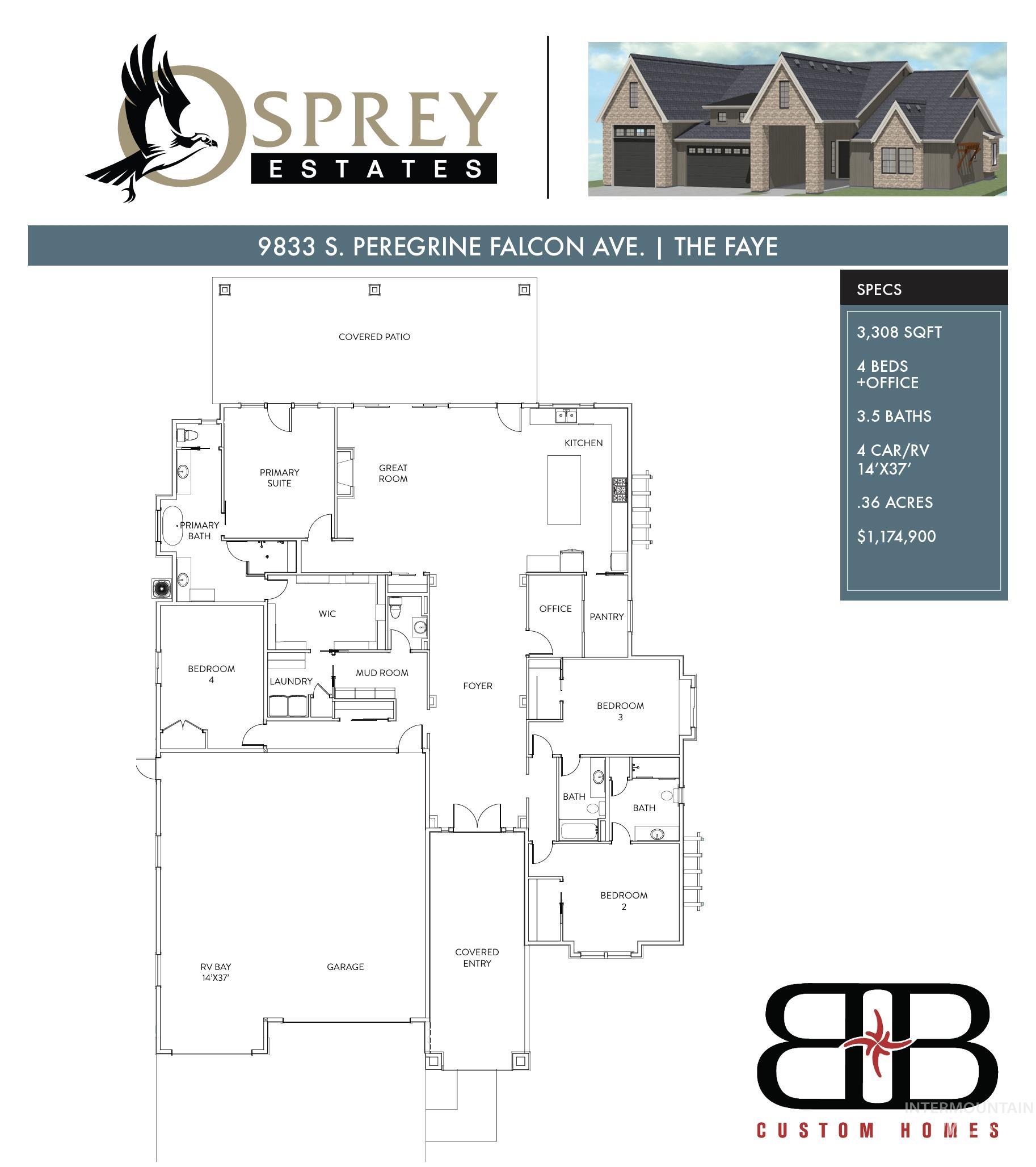 9833 S Peregrine Falcon Ave.