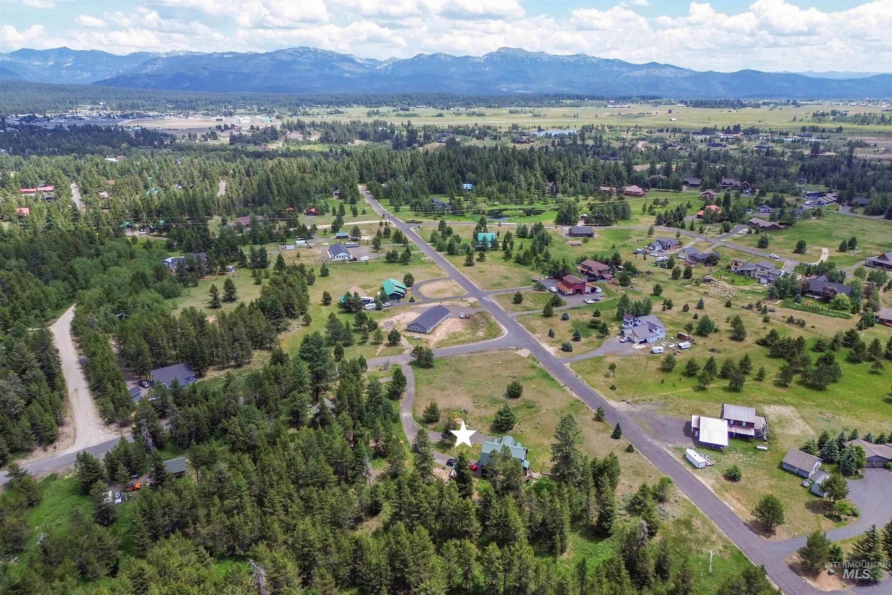 View of property location with mountains