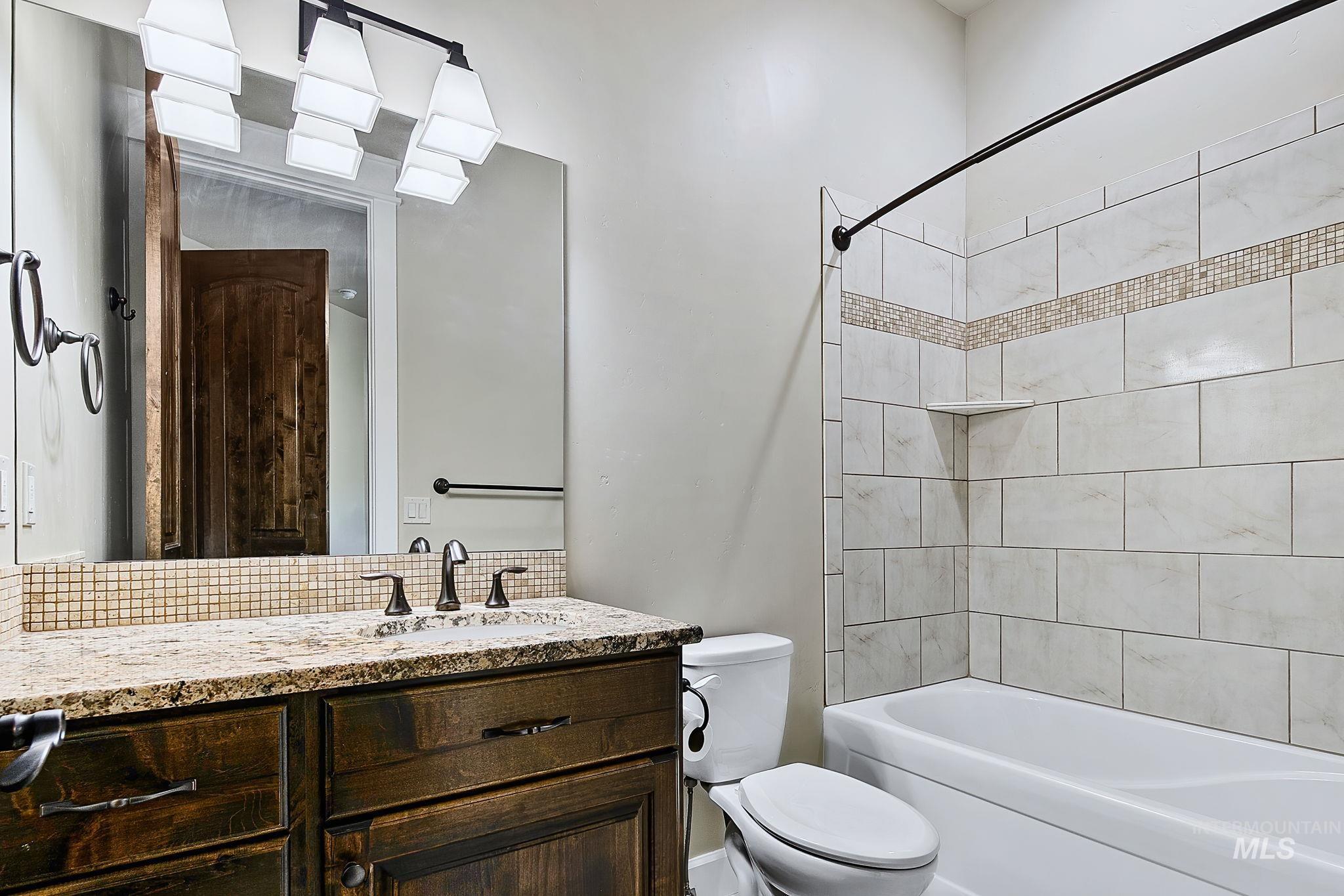Additional main level en suite bathroom