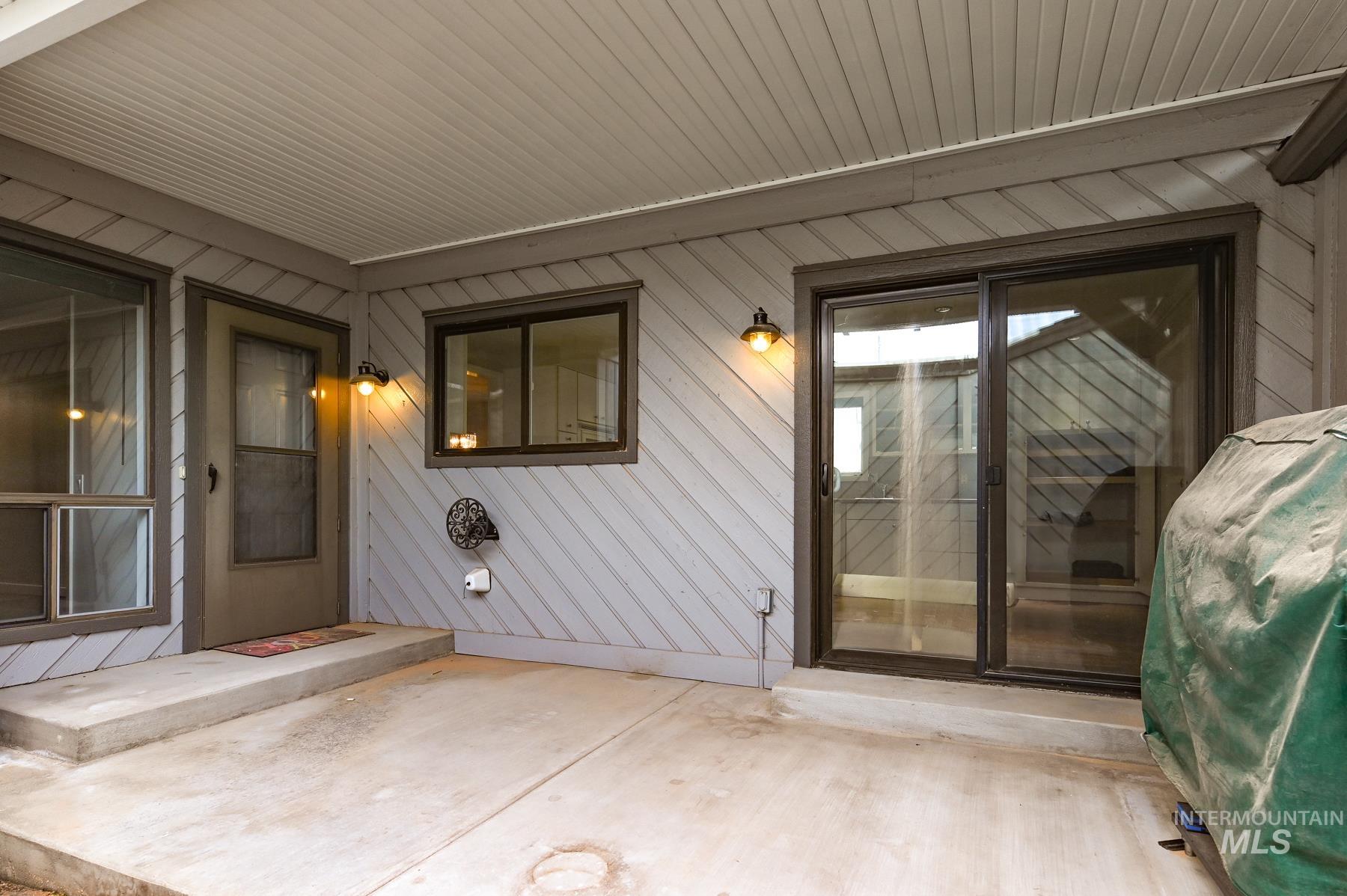 Entrance to property