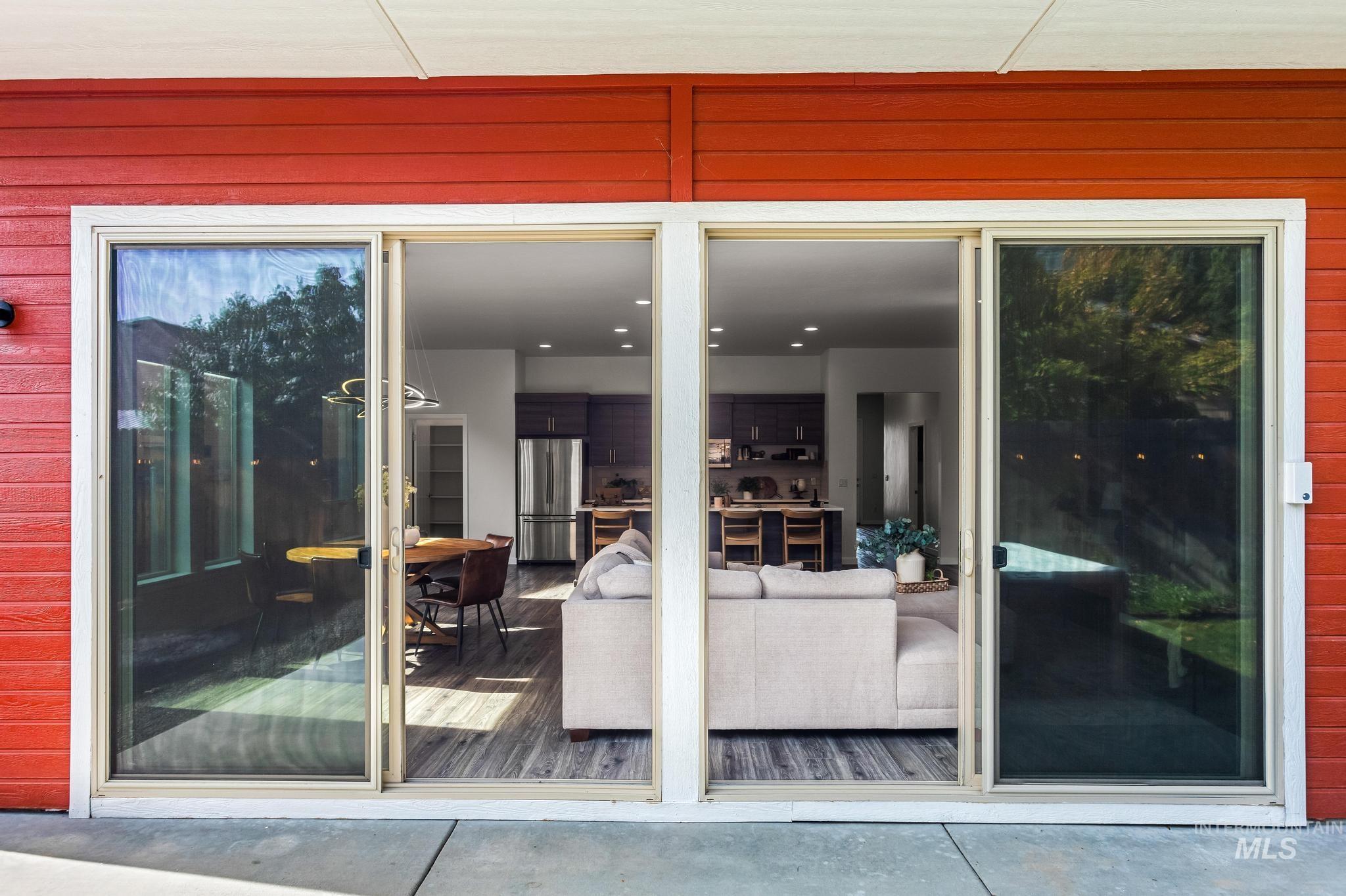 View of exterior entry