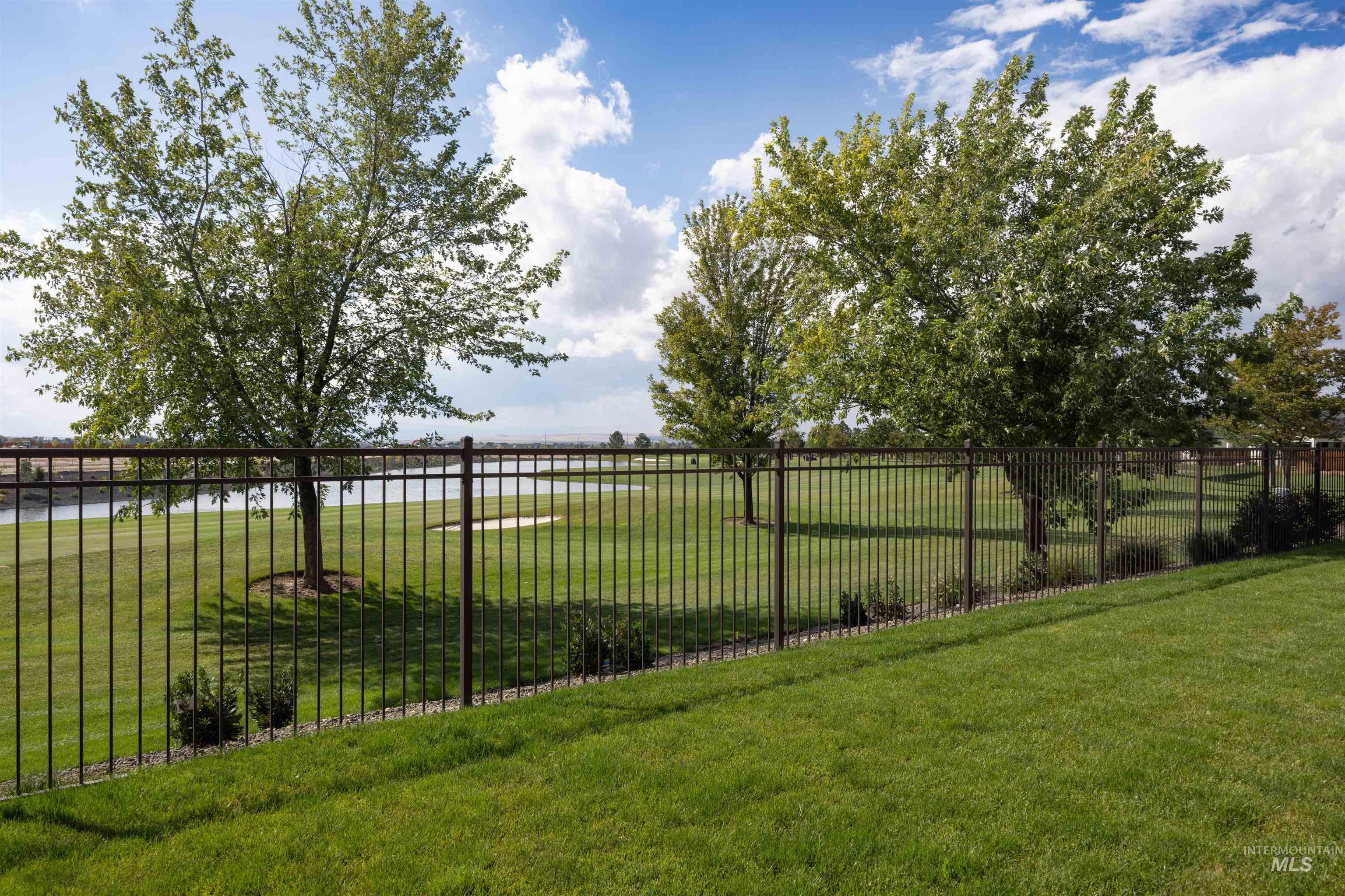 View of yard featuring a water view