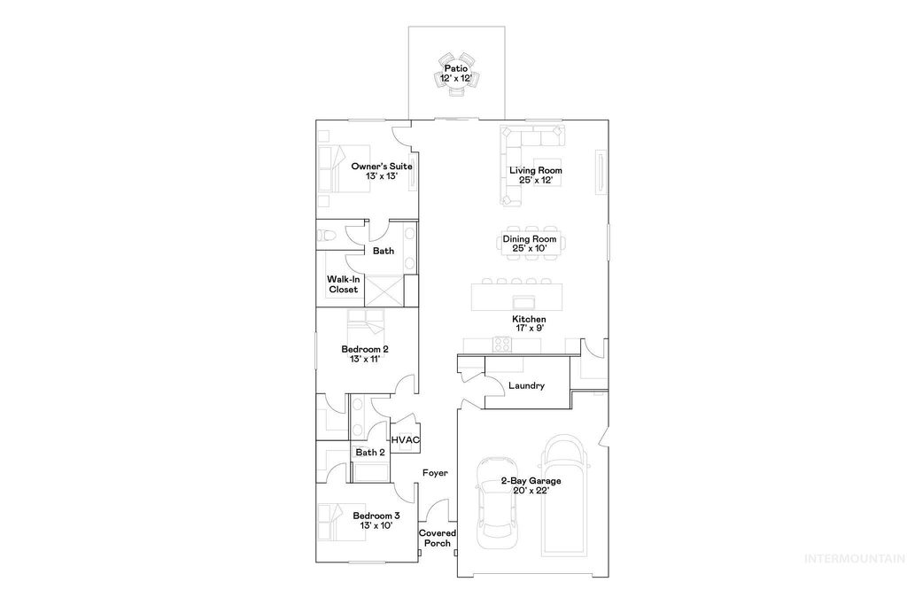 Photo of 6874 N Jaden Jones Ave, Meridian, ID 83646 (MLS # 98977154)