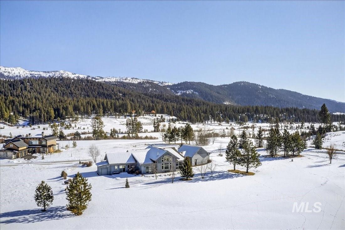 View of mountain backdrop