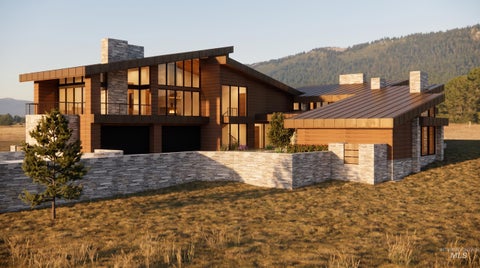 Photo of 2037 West Mountain Road, Donnelly, ID 83615 (MLS # 98996449)