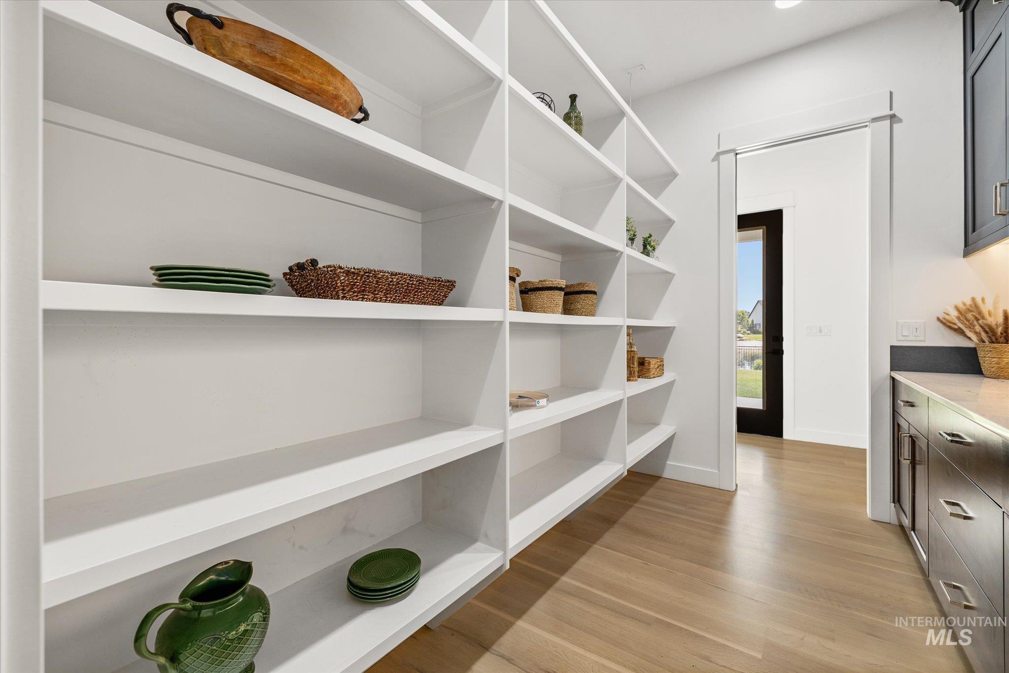 View of storage area