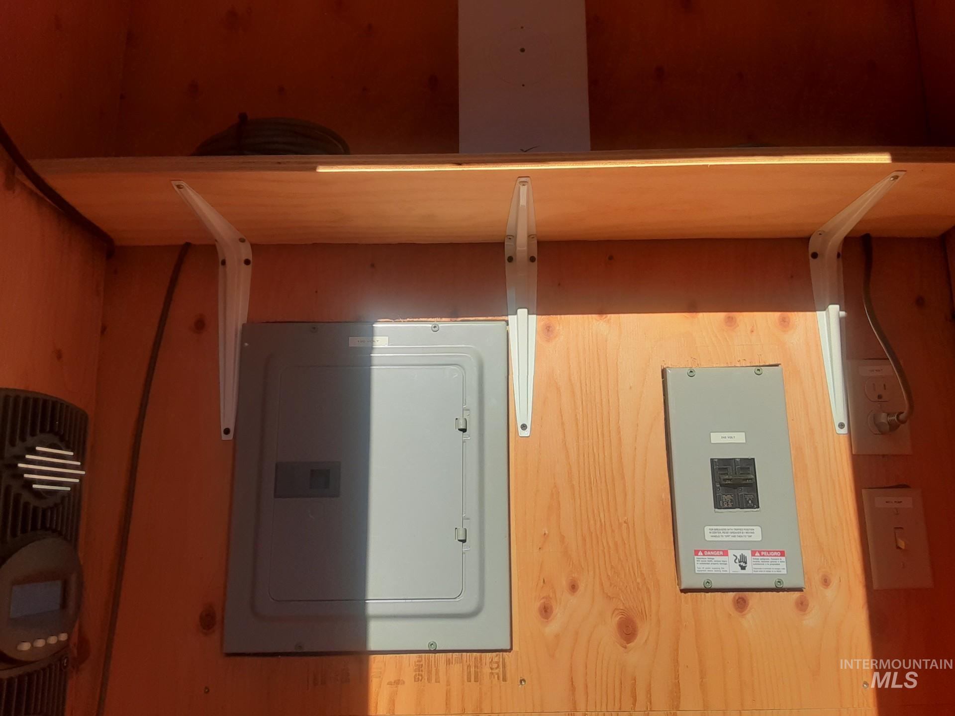 Utility room featuring electric panel