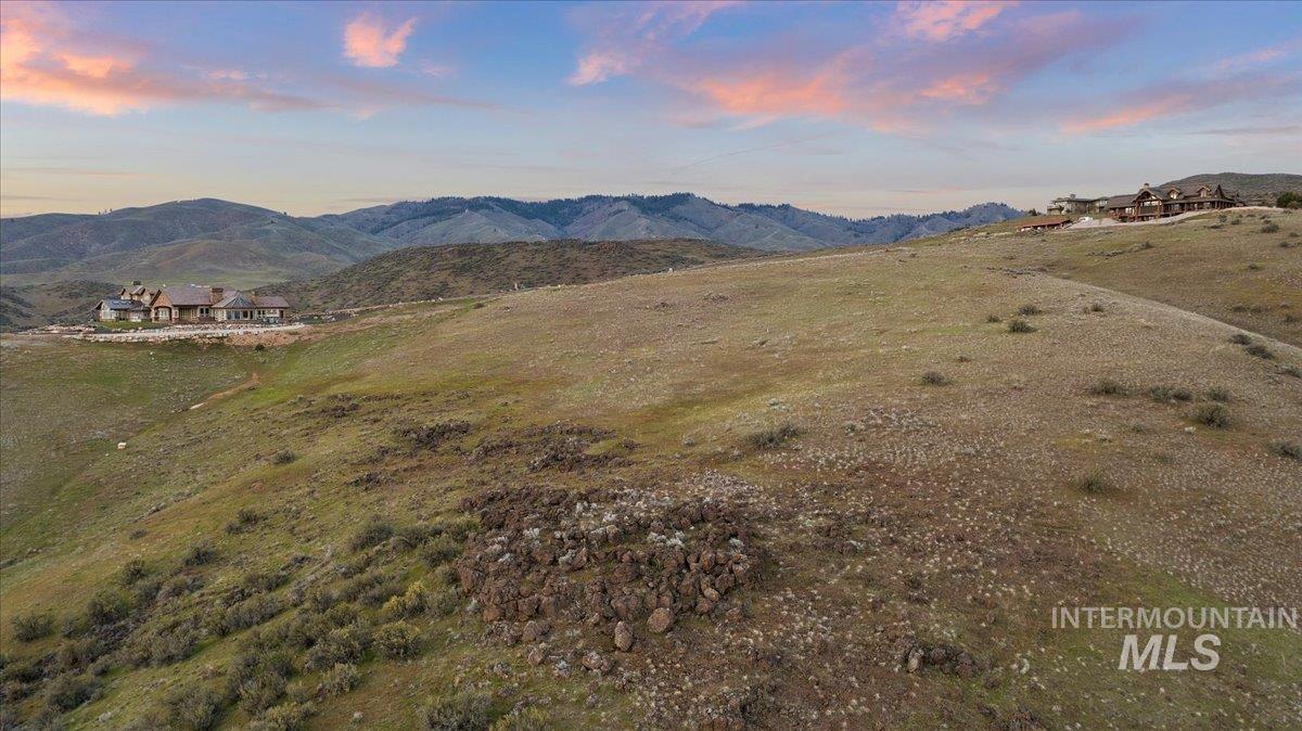 View of mountain background