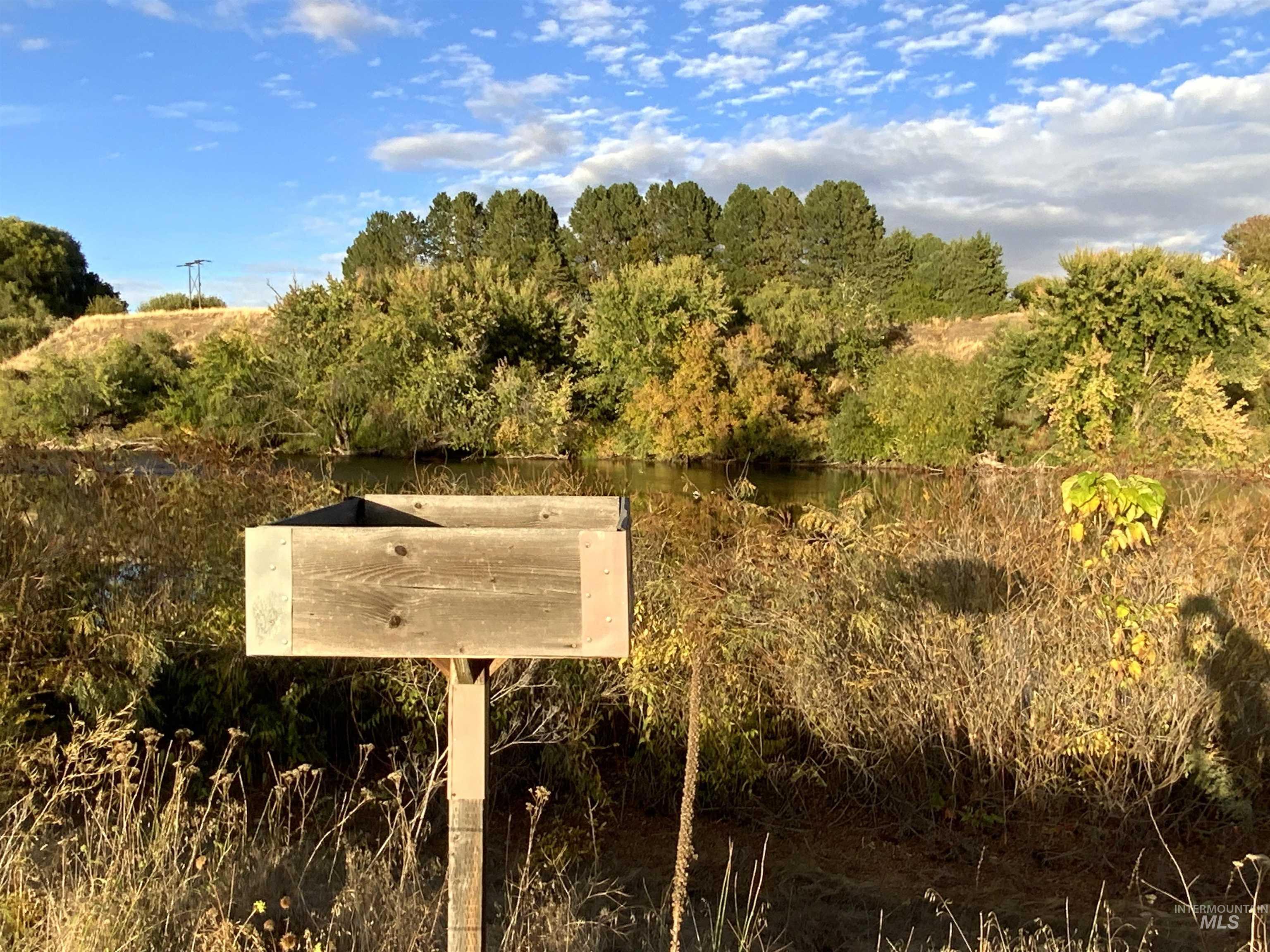 View of community with a water view