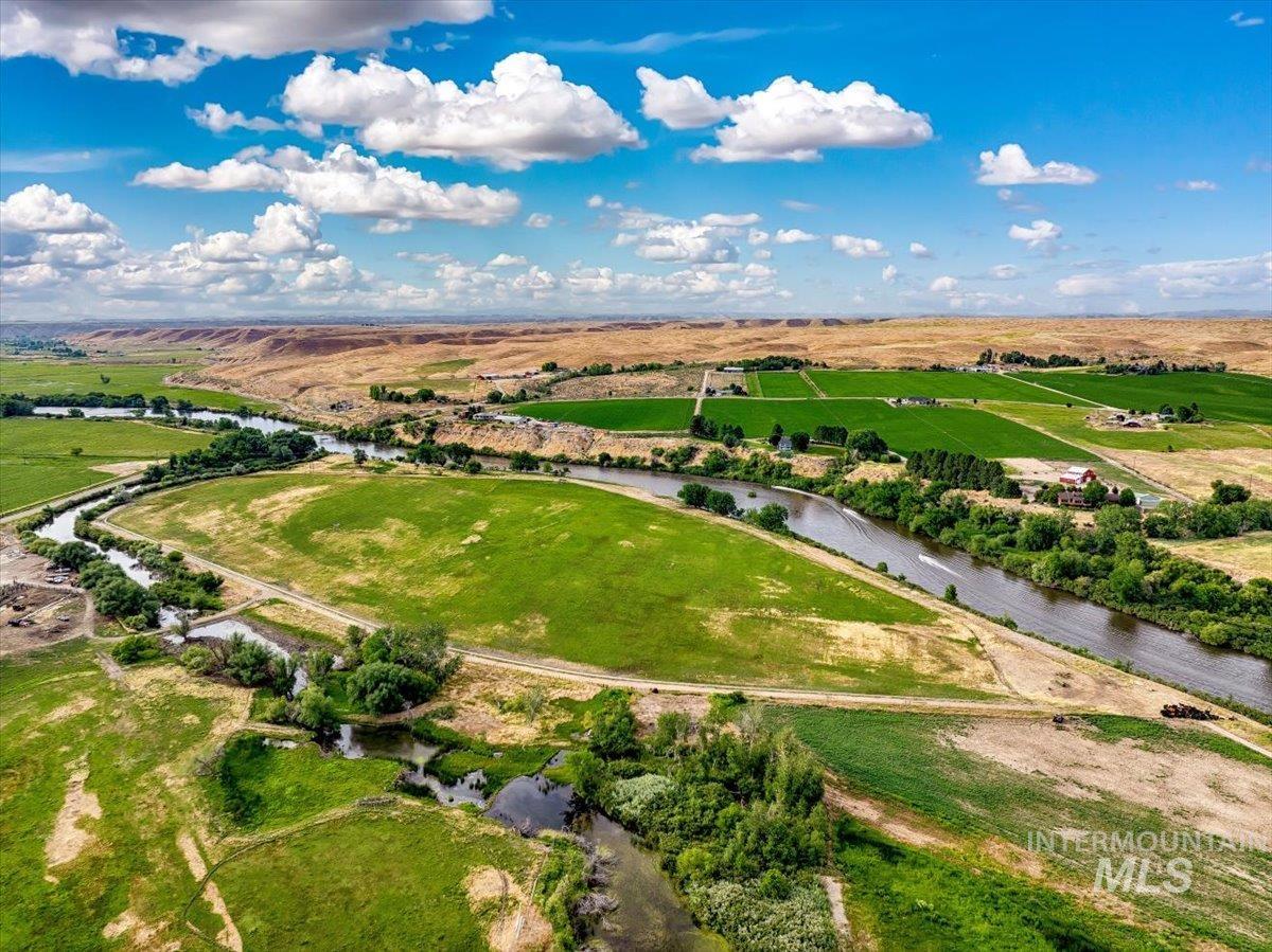 View of rural area with a large body of water