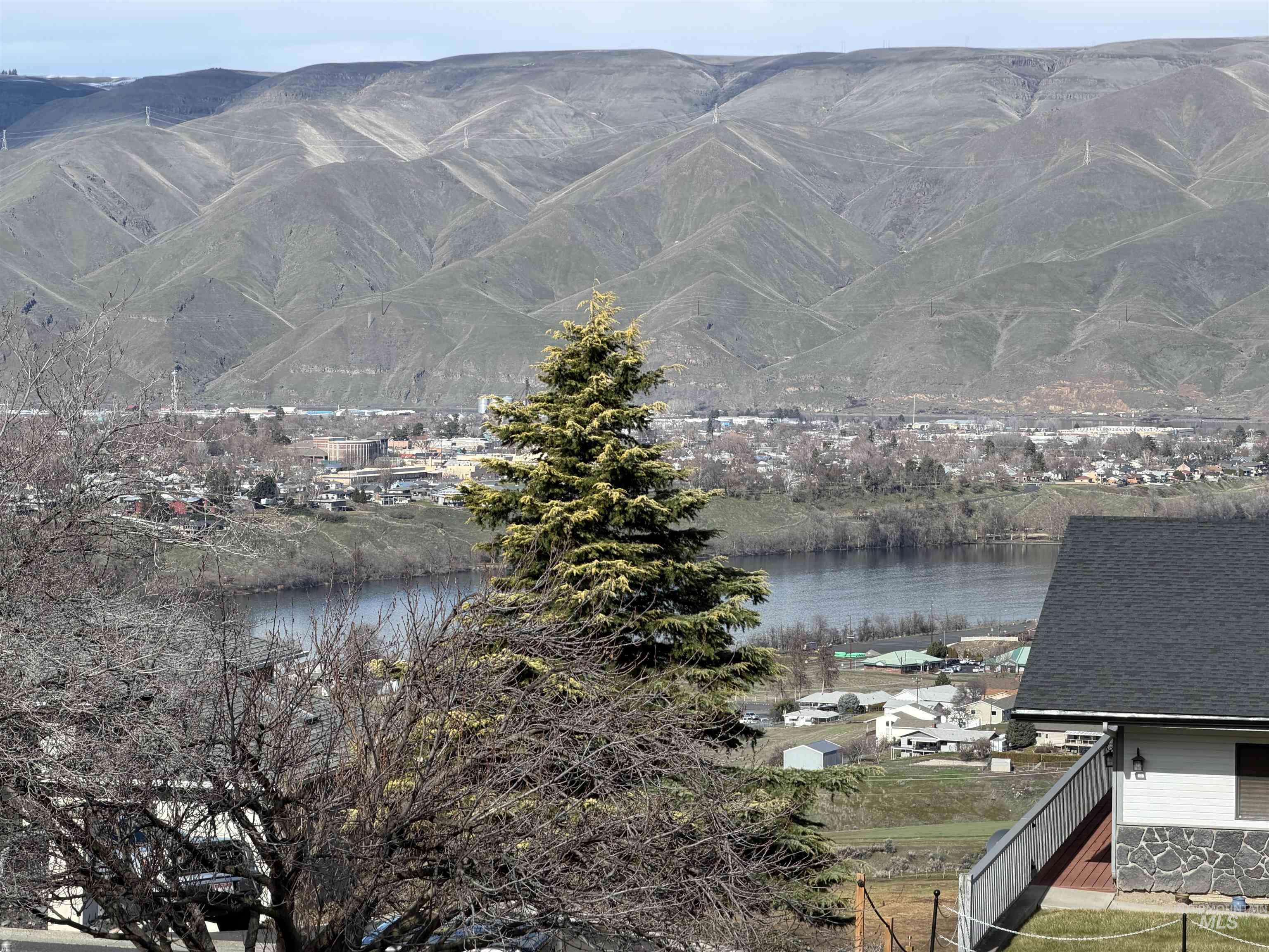 Water view featuring a mountain backdrop