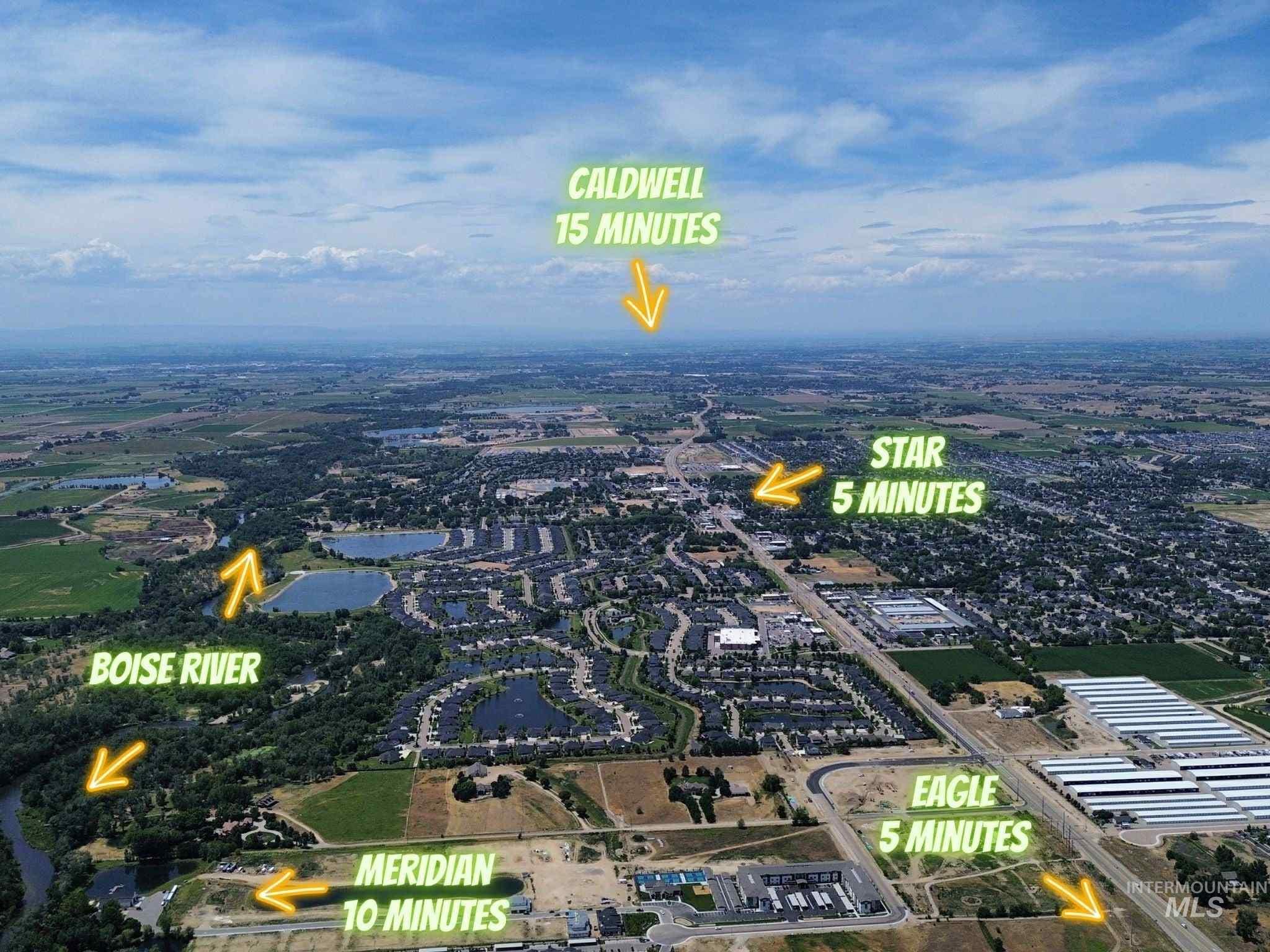 View of property location with a large body of water