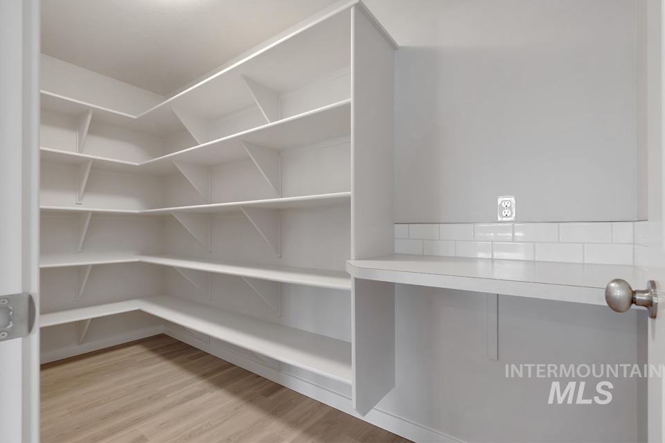 View of storage area