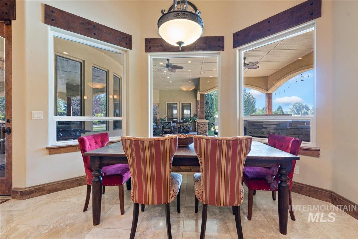 Dining room featuring baseboards