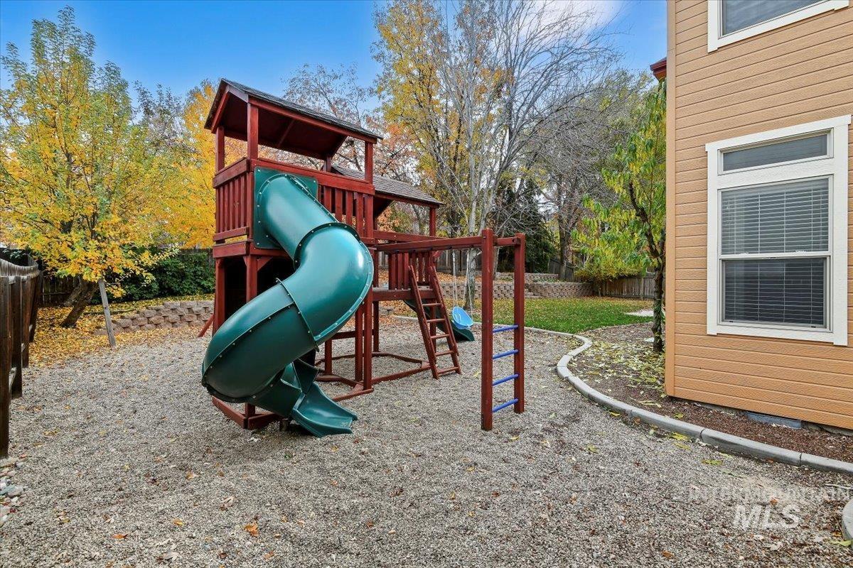 View of community playground