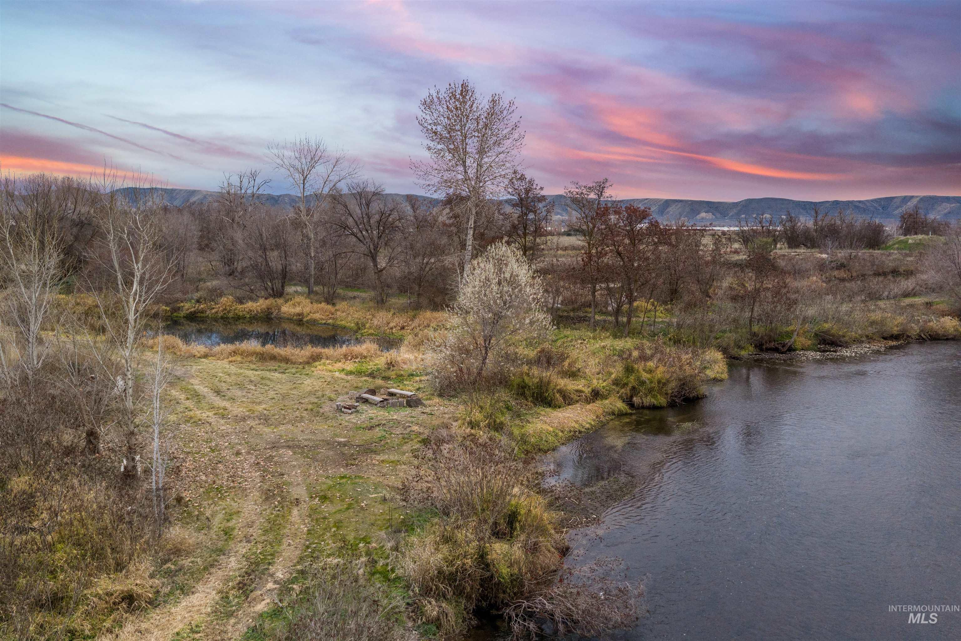 Mountain view with a nearby body of water
