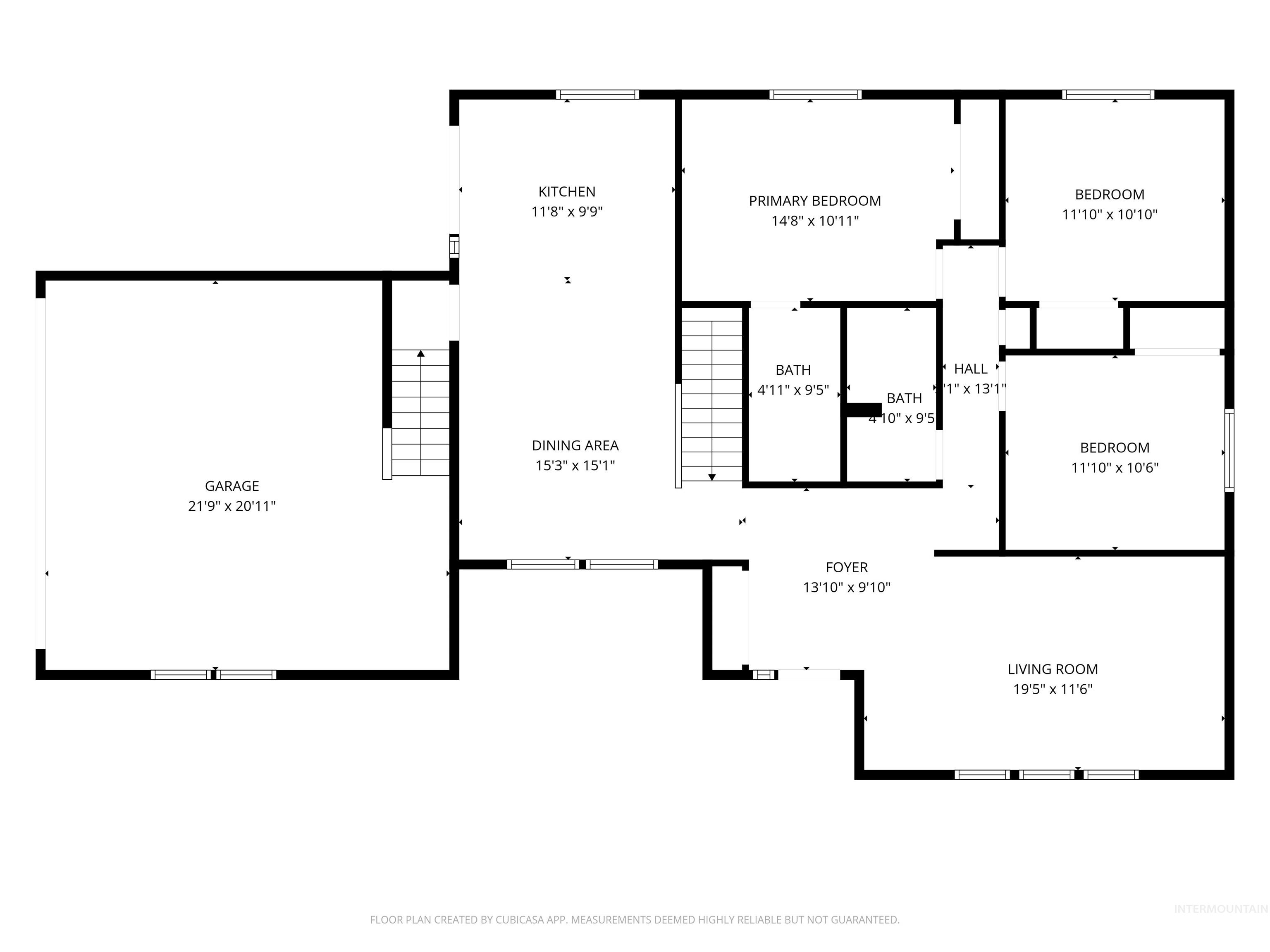 View of floor plan / room layout